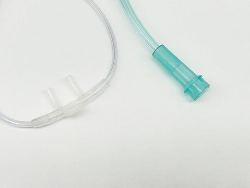 7-Piece Adult Nasal Cannula Set, 7ft Oxygen Cannulas with Standard Connectors, Medical Sales Supply