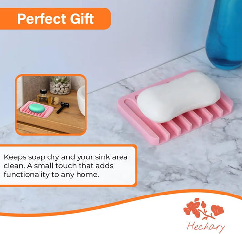 HECHARY Laundry Detergent Dispenser Powder Container & Scent Booster Organizer Includes Brush & Soap Holder Airtight
