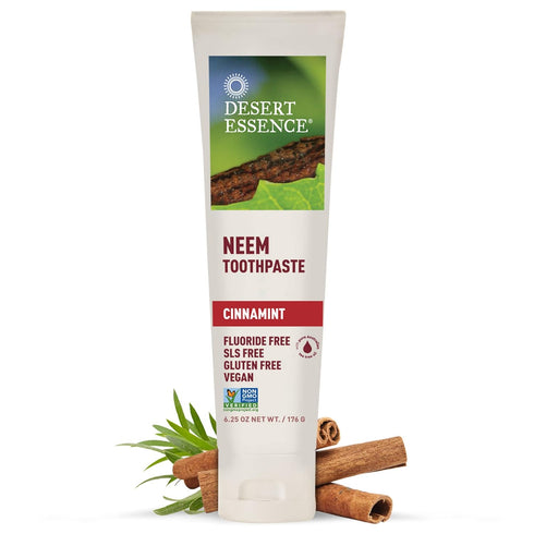 Set Neem Cinnamint Oral Care Duo - Refreshing Mouthwash & Toothpaste