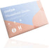 COOLJOB 2 Pairs Rubber Gloves: Medium Waterproof Household Gloves for Kitchen Bathroom, Cotton Lined, Orange & Blue