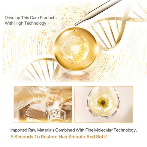 Magical Keratin Hair Treatment Mask - 2pcs Advanced Molecular Conditioner for Dry & Damaged Hair (60ml)