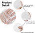 500PCS Clear Plastic Cutlery, Disposable Small Spoons for Tasting Dessert, Jelly, Ice Cream, Cake