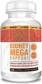 Actif Kidney Mega Support - 10+ Advanced Factors for Healthy Kidney Function - Non-GMO, Fast Acting, 120 Count
