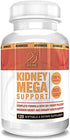 Actif Kidney Mega Support - 10+ Advanced Factors for Healthy Kidney Function - Non-GMO, Fast Acting, 120 Count