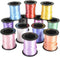 The Dreidel Company Curling Ribbon, 500 Yards (12-Pack Variety - 60' Ft Each)