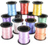 The Dreidel Company Curling Ribbon, 500 Yards (12-Pack Variety - 60' Ft Each)