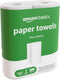 Amazon Basics 2-Ply Flex-Sheets Paper Towels, 2 Rolls = 5 Regular Rolls, 150 Sheets per Roll