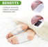 Sea-Maid (30 Foot Pads PCS), Deep Cleansing Foot Patches with Bamboo Vinegar and Ginger Powder, Relieve Stress, Improve