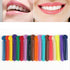 2080Pcs, 2 Bags, Braces Rubber Band, Dental Orthodontics Elastic Ligature Ties Multi Color Rubber Band (1040pcs/bag)