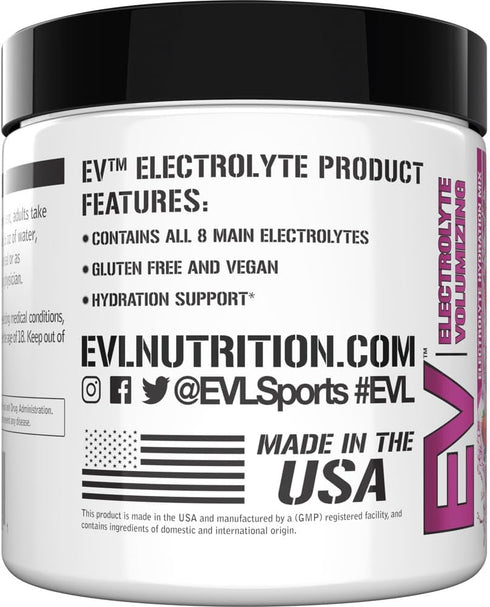 Hydration Drink Ultimate Electrolytes Powder - Quick Replenishing Mix with 8 Key Electrolytes & Antioxidants (Berry