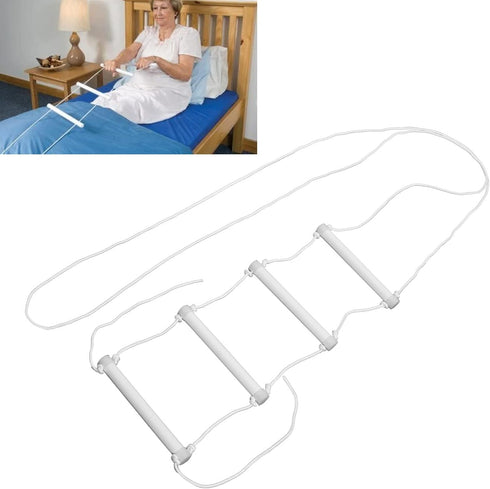 SparkFeng Bed Ladder Assist Rope, Elderly Bed Ladder Assist, Luminous Portable HaGrip for Elderly Patients, Slip Com