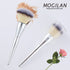 Powder Brush MOGILAN, Large Powder Foundation Brush for Pressed Powder, Premium Fluffy Synthetic Kabuki Makeup Brush
