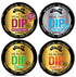 Teaza Herbal Energy Pouch Variety Bundle - 4 Packs: Cool Mint Chill, Banging Black Cherry, Peppermint, Spicy Cinnamon