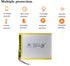 3.7V 357090 4000mAh Lithium Polymer Ion Battery - Rechargeable Battery Pack with JST Connector