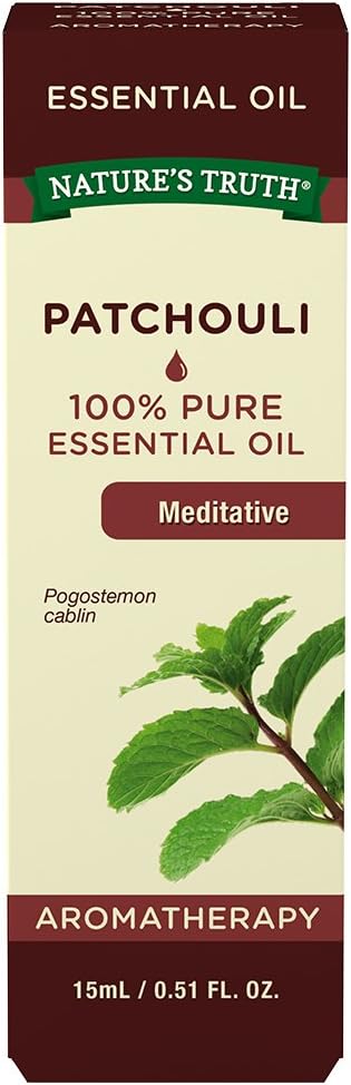 Natures Truth Essential Oil, Patchouli, 0.51 Fluid Ounce