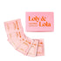 Loly & Lola Lady Wipes Individually Wrapped Feminine Wipes | Travel Size, Biodegradable | pH