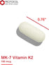 Protocol MK-7 Vitamin K2 160mcg, VIT K Supplement, 60 Tablets