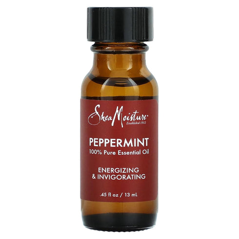 Sheamoisture 100% Pure Essential Oil Peppermint Body Oil to Uplift and Energize - 0.45 oz