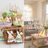 Set 2 3D of Easter Money Holder Bunny Egg Cash Holder, Wooden Basket Stuffers for Kids,Toddlers, Baby Boy Girl, Easter