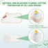 Pack Pack DEROWN Castor Oil Wrap, Less Mess, Organic Cotton & Waterproof PUL, Reusable Massage Kit with Anti Leak