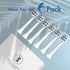Replacement Heads Compatible with Philips Sonicare C2 C3 G2 G3 W3, 6PCS Toothbrush Refill