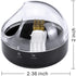 Nail Art Cleaner Tool Case with Steel Wire Brush and Nylon Brush for Cleaning Nail Drill Bits, Removable, Washable,