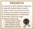 USDA Certified Organic Ceylon Cinnamon Capsules, Non-GMO Verified Supplement - 120 Capsules, 2 Month Supply
