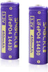 Shockli 14430 3.2V 450mAh LiFePO4 Rechargeable Solar Battery for Outdoor Garden Light, 2-Pack