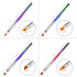 WOKOTO 8 Pcs Ombre Nail Brushes For Acrylic Nails Gradient Painting Brushes Set Uv Gel Flower Drawing Pen Nail Art Brushes For Acrylic Application Nail Brush For Nail Art Acrylic Brushes For Nails