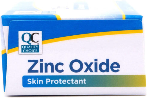 Quality Choice Zinc Oxide Ointment Skin Protectant, 2oz Each, Pack of 2