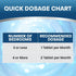 Septic Tank Cleaner Treatment, Bacteria x Natural Enzyme Flushable Bio Tabs for Sewage Waste & Field System
