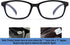 Lightweight Square Glasses for Nearsighted Men - Myopia Eyewear