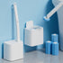 Snofrid Toilet (1, (36 Disposable Brush with Holder & Refill Heads - Hygienic Sanitary Toilet Cleaner for Easy