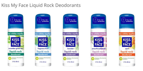 Kiss My Face Liquid Rock Roll-On Deodorant, Sport, Aluminum Chlorohydrate Free, 3 Oz Roll On