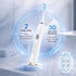 TSHAUBST 2 Pack 10 5 2 45 Electric Toothbrush for Adults, Travel Electric Toothbrush Includes Replacement Brush Heads