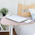 HEVIRGO 360 Modern Triangle Stand Adjustable Height Degree Rotatable Bedside Table Lifting Moveable Sofa Side End