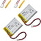(2 Pack) 503040 Battery 3.7v 650mAh Lipo Battery, Compatible Replacement for Multiple Devices with JST Connector