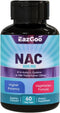 NAC Supplement N-Acetyl Cysteine 800mg with Milk Thistle 200mg - 60 Non-GMO Gluten Free Capsules