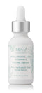 Hyaluronic Acid & Vitamin C Facial Serum Drops - 1 Fl Oz Anti-Aging Moisturizer for Women & Men, Vegan