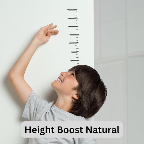 Height Boost Natural Height Growth Maximizer Gummies for Kids and Teens - K2, Calcium, Vitamin D3, and Collagen