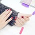 Mini Nail File Bulk 300Pcs (180/240 Grit), Disposable Double Sided Emery Boards for Home or Professional Manicure Tools