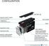 ML12-6F2 - 6 Volt 12 AH, F2 Terminal, Rechargeable SLA AGM Battery