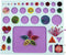 YURROAD 3 in 1 Paper Quilling Template Board - DIY Tool with Pins Quilling Knitting Board Cork Shape Mold