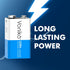 Voniko 9V 9V 8 Pack 7 Batteries - Alkaline Battery - Ultra Long Lasting with a - Year Shelf Life