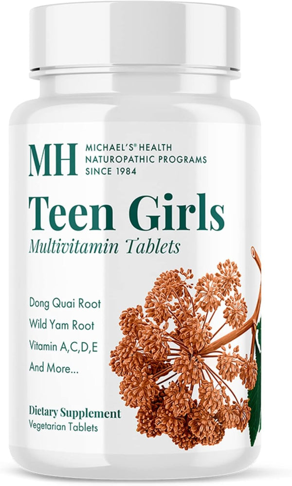 MICHAEL'S Health Naturopathic Programs Teen Girls Multivitamin, 90 Vegetarian Tablets