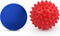 Physical Massage Therapy Ball Set: Lacrosse & Spiky Ball Set for Myofascial