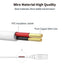 USB Charging Cable for Water Flosser, Portable Cordless Oral Irrigator Replacement Charger for Nicwell, Fairywill,