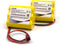(2-Pack) 6V AA Ni-CD Battery Pack Replacement for Sure-Lite 026-149, Energizer 41B020AF17201 & More