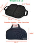 Tailbone, (GS1203-BLK) Tektrum Foldable Orthopedic Cool Gel Seat Cushion with Handle for Home, Office, Car, Chairs