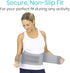 Vive Lower Back Support Brace for Men & Women, Dual Adjustable Lumbar Belt for Herniated Disc, Sciatica, Scoliosis Pain